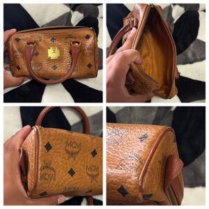MCM Mini Boston Bag